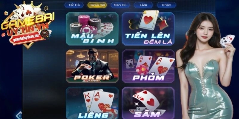 Dễ dàng tìm thấy các game bài đổi thưởng chất lượng tại đây